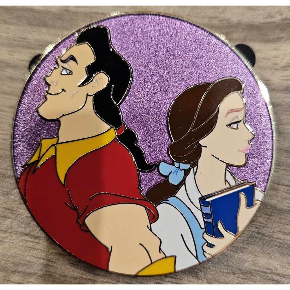 2026 D23 TWDCS The Walt Disney Company Store Epic Rivals Pin Belle Gaston ONLY